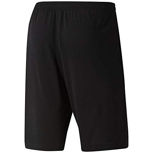 Reebok Te Jersey Short Pantalón Corto, Hombre, Negro, L