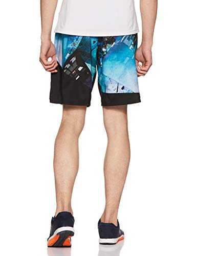 Reebok TS Epic Short AOP Q1 Pantalón Corto, Hombre, Negro, S