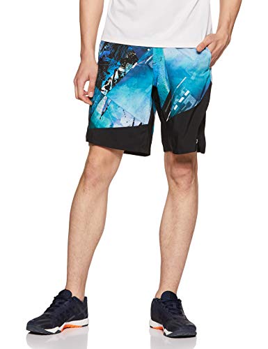 Reebok TS Epic Short AOP Q1 Pantalón Corto, Hombre, Negro, S