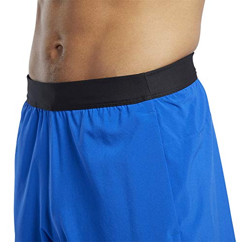 Reebok TS Speed Short Pantalón Corto, Hombre, humblu, L