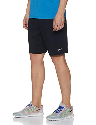 Reebok Wor Comm Woven Short Pantalón Corto, Hombre, Negro, S