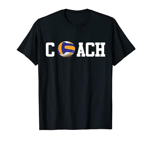 Regalo deportivo de pelota de voleibol entrenador de Camiseta