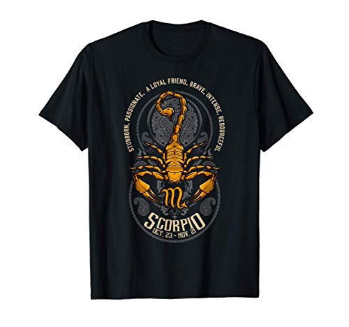 Regalo Escorpio para el horóscopo Escorpio Camiseta