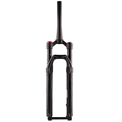 Regalos de Invierno Sannofair Horquilla de Bicicleta, Horquilla de suspensión para Bicicleta de montaña, Horquilla Delantera con Ajuste de Rebote para Bicicletas de 29 Pulgadas, Ciclistas de Ciclismo