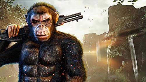 Reglas de Jungle Wild Gorilla City Rampage Juego en 3D: Apes Revenge en Vegas City Gangster Crime Adventure Mission gratis para niños 2018