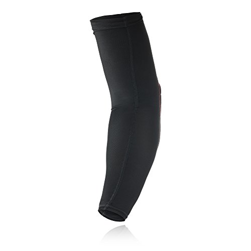 Rehband Compresión RX Contact Arm Sleeve par Acolchada, Negro/Rojo, XXL/XXXL, 502036