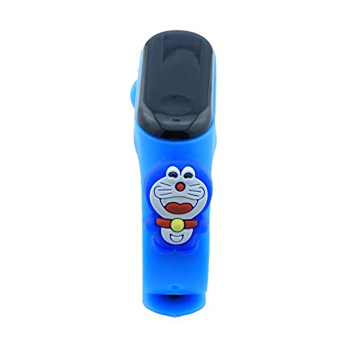 Reloj digital pulsera de silicona niño niña deportivo dibujos animados - correa compatible xiaomi mi band, Doraemon, Correa
