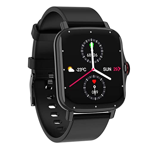 Reloj Inteligente para Mujer Llamada Bluetooth 1.72 Pulgadas Full Touch Fitness Tracker Presión Arterial FM08 Smartwatch VS P8 (A)