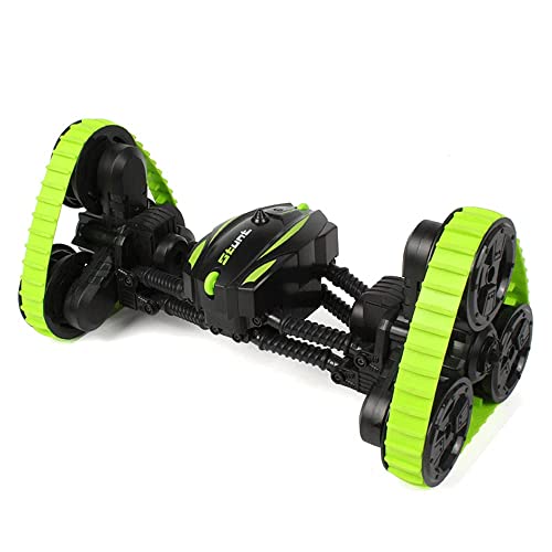 Remote Control Car For Kids 2 Wheeled RC Car Double Sided Driving with Leds 360 Flips All Terrain RC Crawler Wheels Remote Control Car Fast Off-Road Stunt RC Toy Car Boys Girls Adults Xmas Gift