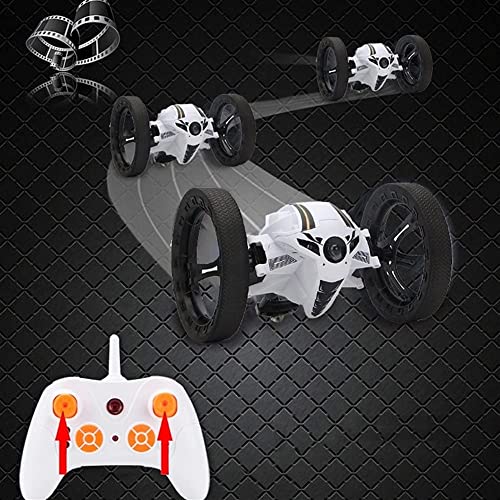 Remote Control Car RC Toys Bounce Car RC Robot High Jumping Car LED Night Kids Toys Gifts Wheels Rotation Light Boys Kids and Adults Toy Gift (Color : A Size : 2 Battery) (C 3 Battery)