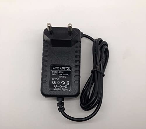 Replacement 6V AC-DC Power Adapter for BH Fitness Artic Dual H674U Exercise Bike