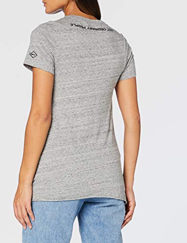 REPLAY W3236a.000.23058 Camiseta, M09 Gris, XL para Mujer