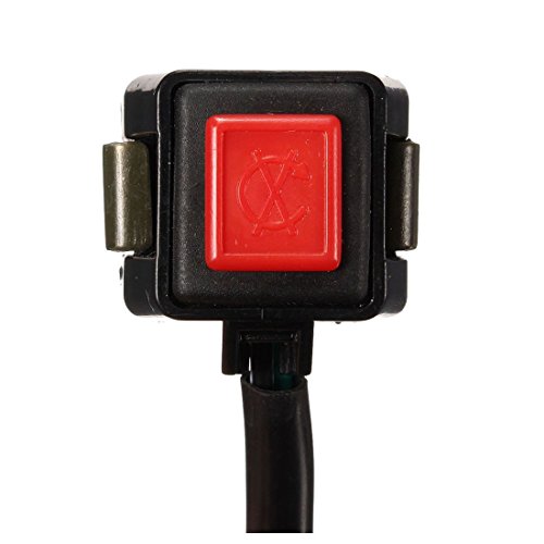 RETYLY 7/8 Interruptor de bocina de arranque para motocicleta, motocicleta Trials Dirt Bike Enduro
