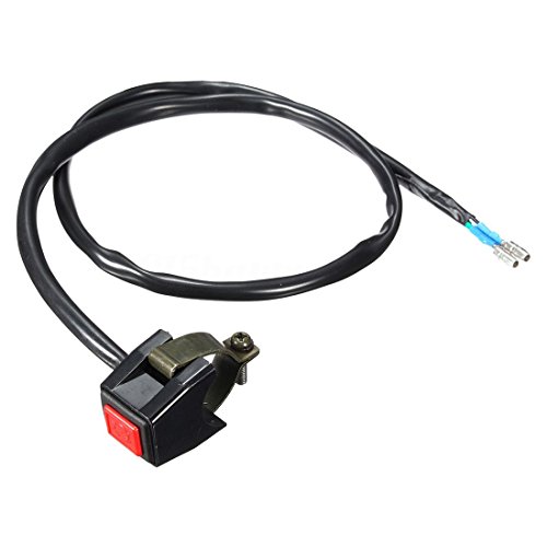 RETYLY 7/8 Interruptor de bocina de arranque para motocicleta, motocicleta Trials Dirt Bike Enduro