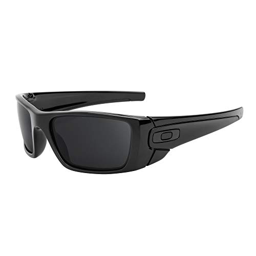 Revant Lentes de Repuesto Compatibles con Gafas de Sol Oakley Fuel Cell, Polarizados, Elite Azul Hielo MirrorShield