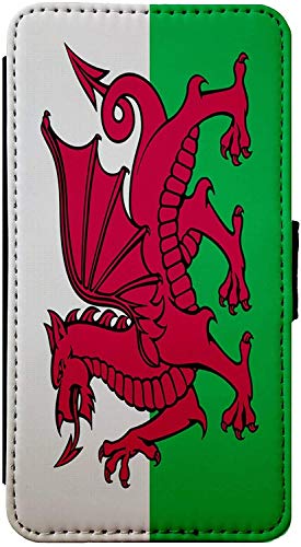 REVIVE Cymru - Funda tipo cartera para iPhone 12, 12 Pro, 12 Mini, iPhone 12 Pro Max, diseño de bandera de Gales