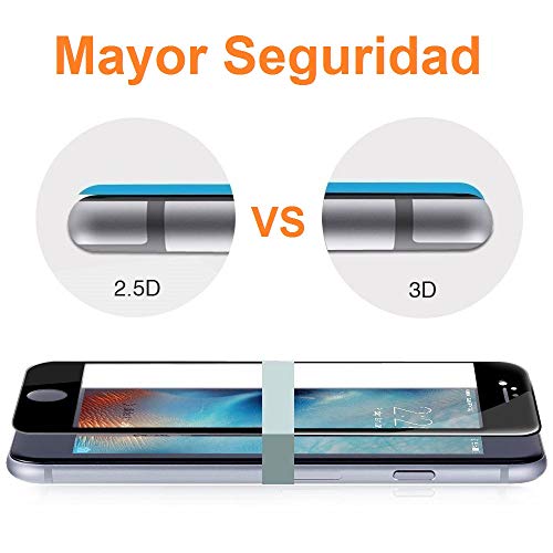 REY Protector de Pantalla Curvo Cámara Trasera para iPhone 13 (6,1"), Negro, Cristal Vidrio Templado Premium, 3D / 4D / 5D, Anti Roturas