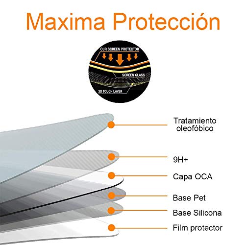 REY Protector de Pantalla para Samsung Galaxy A12 - Galaxy M12, Cristal Vidrio Templado Premium
