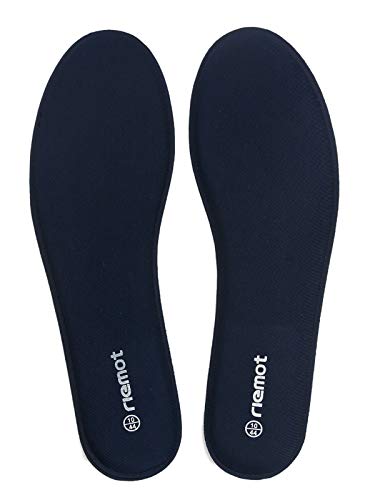 riemot Plantillas Memory Foam para Zapatos de Hombre y Mujer, Plantillas para Zapatillas Botas, Cómodas y Amortiguación para Trabajo, Deportes, Caminar, Senderismo Azul Armada 44 EU