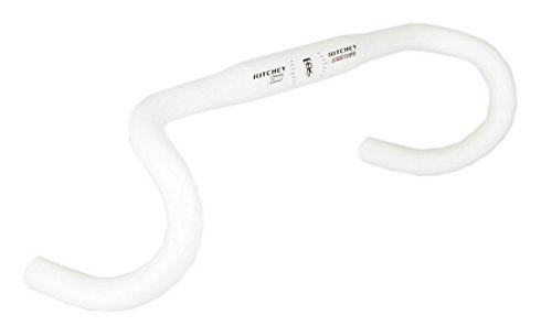 Ritchey Shiny Comp Logic Curve - Manillar, Color Blanco Brillo, Talla 42 cm