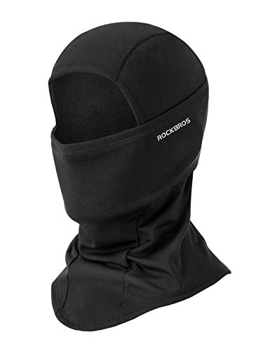 ROCKBROS Pasamontañas Anti Viento Transpirable para Deportes al Aire Libre Bicicleta Motocicleta Snowboard Esquí Ciclismo para Otoño Invierno Hombre y Mujer