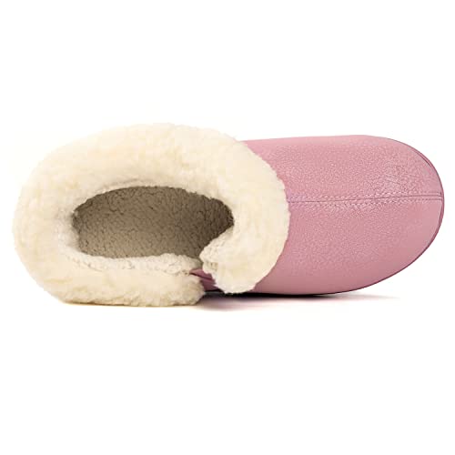RockDove Zapatillas de piel sintética para mujer - Con espuma viscoelástica, color Rosa, talla 40 EU