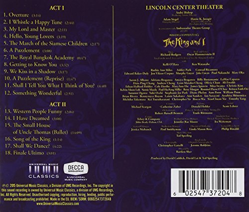 Rodgers And Hammerstein's The King And I (The 2015 Broadway Cast Recording)