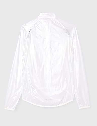 Rogelli Ciclismo para Hombre Chaqueta Impermeable Crotone Transparente Transparente Talla:XXXX-Large