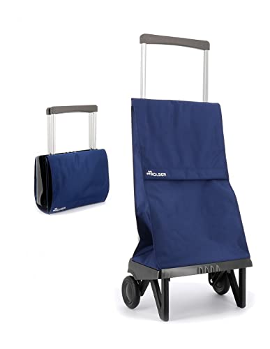 Rolser Carro Plegamatic MF 2 Ruedas Plegable - Azul Klein