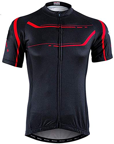 Ropa de ciclismo de verano, maillots de ciclismo para hombre de manga corta, camisetas de ciclismo, secado rápido transpirable, ropa de ciclismo, maillot de ciclismo de carretera retro negro, la raya