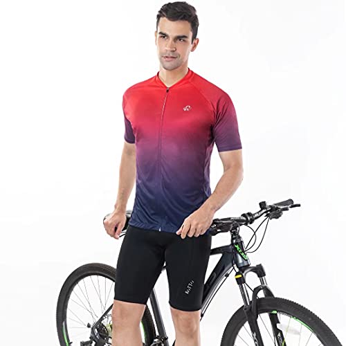 ROTTO Pantalones Cortos de Ciclismo para Hombre Pantalones Cortos de Bicicleta Acolchados