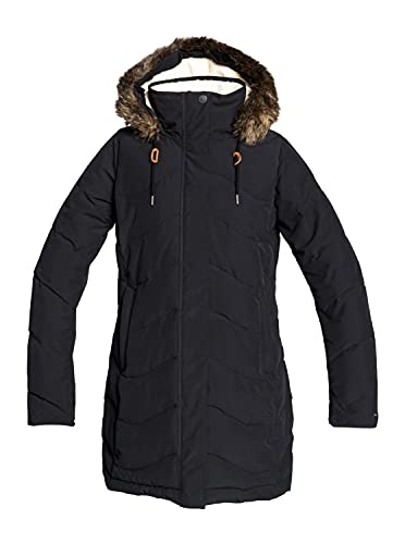 Roxy Ellie - Chaqueta Impermeable - Mujer - M - Negro