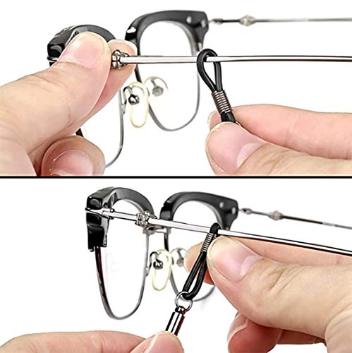 Rpanle Cadena de Gafas, 5 Piezas Retenedor Estampado Étnico de Gafas Cadena de Anteojos Ajustable para Hombres Mujeres (Multicolor)