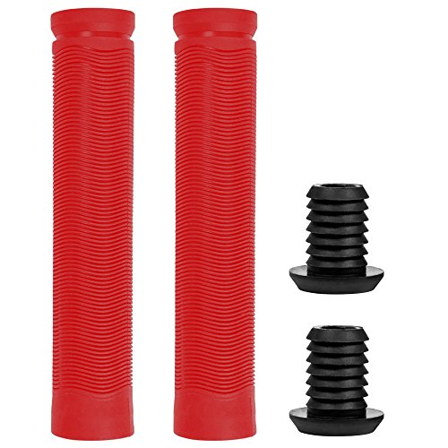 RS81RED, Pareja de manguitos bestial wolf especiales para scooter rojo 155 mm