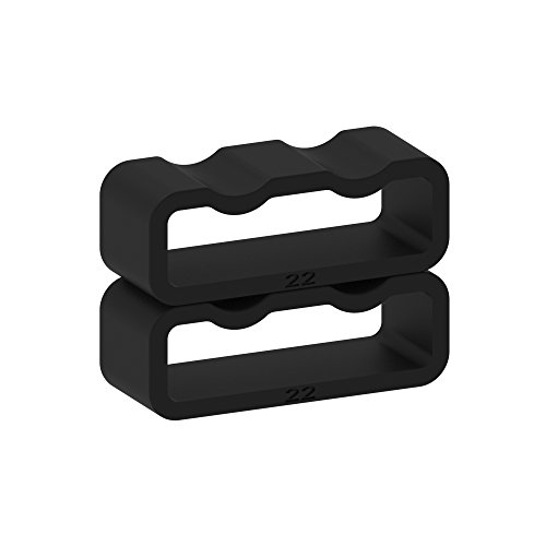 Ruentech Anillo de sujeción compatible con garmin Vivosmart 3/Vivosmart 4 Accesorios de Silicona aro Loop 10pcs