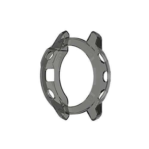 RuenTech - Carcasa para Garmin Fenix 6 Pro Saphir Sapphire (TPU, Protector de Pantalla)