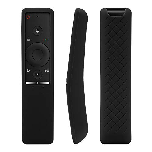 Rukoy Funda protectora de Silicona Compatible Para Samsung Smart TV control remoto de BN59-01241A/BN59-01242A/BN59-01260A, Anti-Slip Amigable para los niños Anti-perdida con correa mano