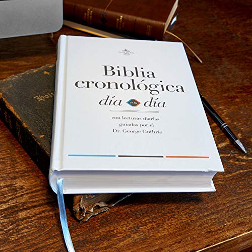 RVR 1960 Biblia cronológica, día a día, tapa dura: Rvr 1960 Biblia Cronológica, Día a Día, Tapa Dura
