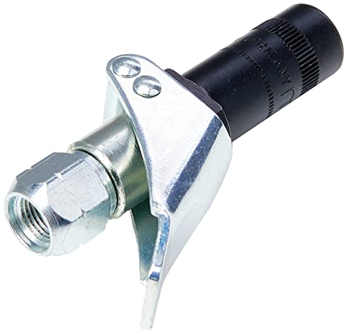 Safelock - Acoplador hidráulico para pistola de grasa con 4 mandíbulas