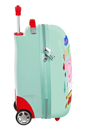 Safta 612172848 Trolley Infantil 16" Peppa Pig, 280x230x430mm, Multicolor, M