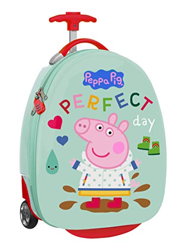 Safta 612172848 Trolley Infantil 16" Peppa Pig, 280x230x430mm, Multicolor, M