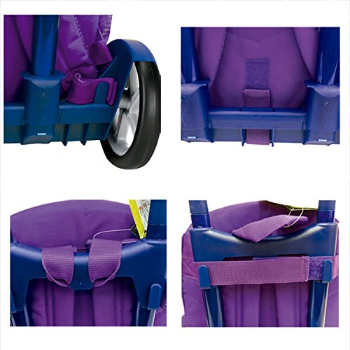 Safta 641077205 - Carrito para mochilas escolares, Azul Celeste