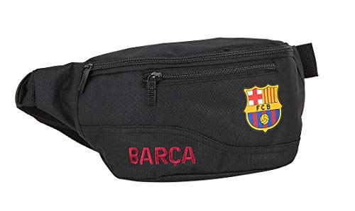 safta 812027446 Riñonera FC Barcelona, Negro