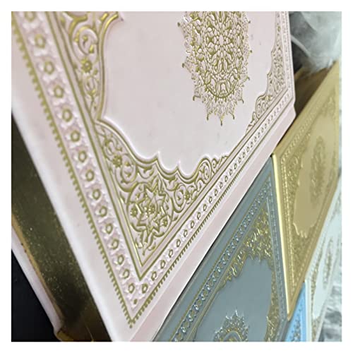 Sagrado Corán en árabe traducido INGLÉS Traducción Musulmlum Islámica Decoración Regalo Invitados Eid Mubarak Kuran 'Kerim Coran Favores (Color : Gray)