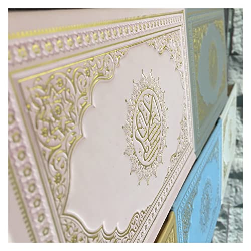 Sagrado Corán en árabe traducido INGLÉS Traducción Musulmlum Islámica Decoración Regalo Invitados Eid Mubarak Kuran 'Kerim Coran Favores (Color : Gray)