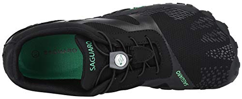 SAGUARO Zapatillas de Deporte Exterior Interior Hombre Mujer Escarpines Deportes Acuáticos Calzado de Minimalista para Playa Surf Transpirable de Secado Rápido,Negro 43 EU