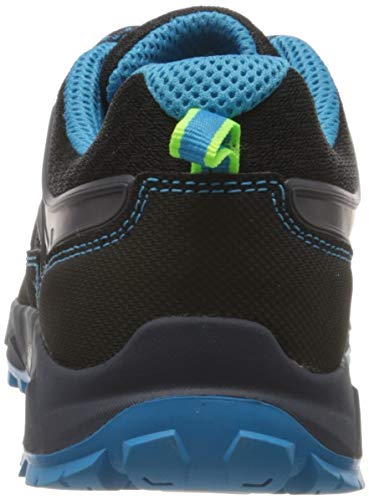 Salewa JR Wildfire Zapatos de Senderismo, Ombre Blue/Fluo Green, 35 EU