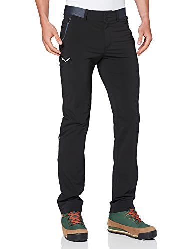 SALEWA Pedroc 3 DST M LON Pnt Pantalones Largos, Hombre, Black Out/3860, 52/XL