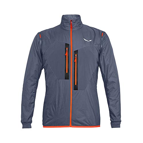 SALEWA Pedroc Hybrid Alpha 2/1 Chaqueta, Hombre, Grisaille/4570, 46/S