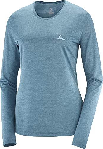 Salomon Agile Camiseta de manga larga Mujer Trail Running Senderismo